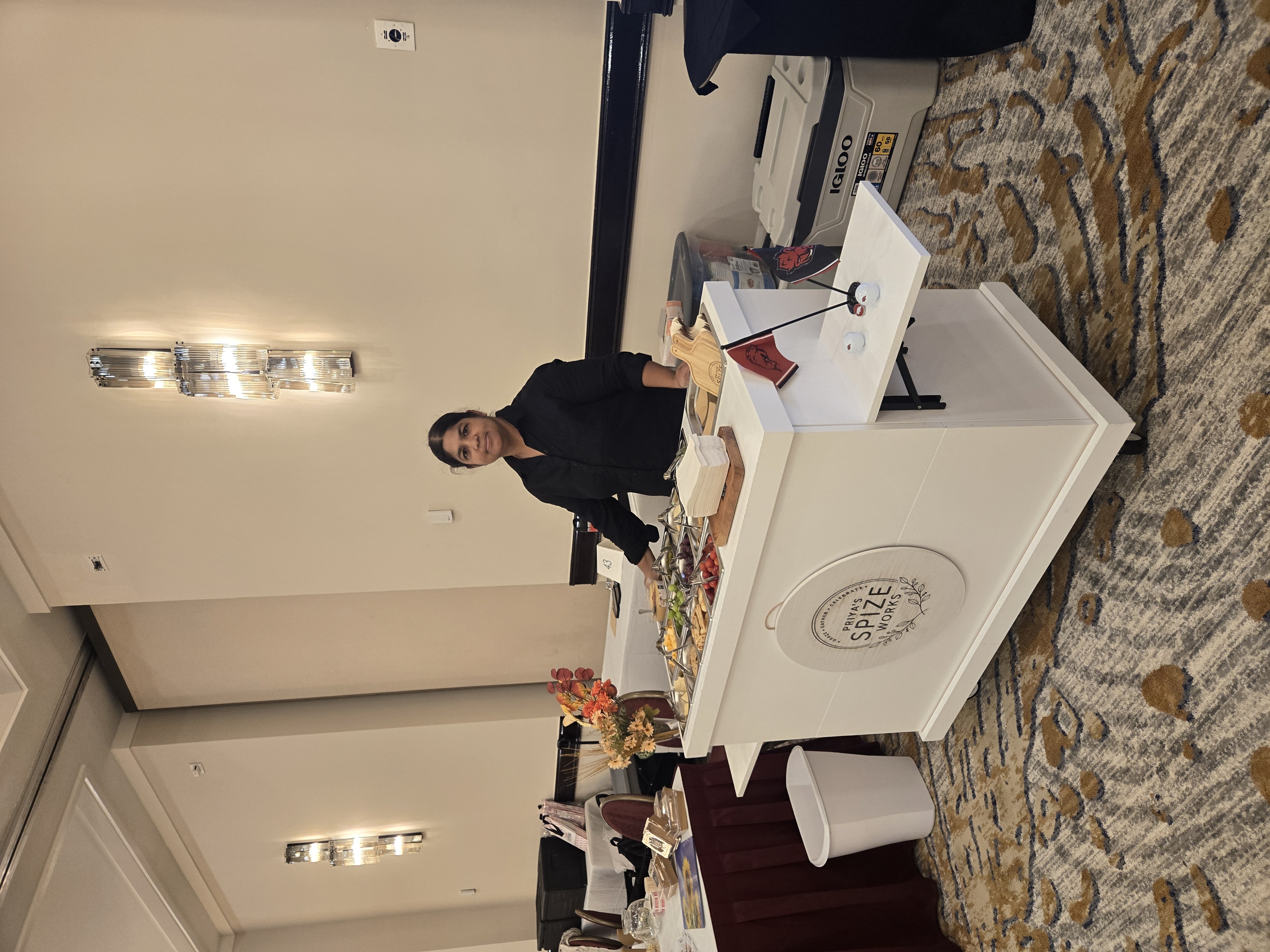 Priya's Spize Works at the US India Chamber of Commerce Metrocrest Business Expo