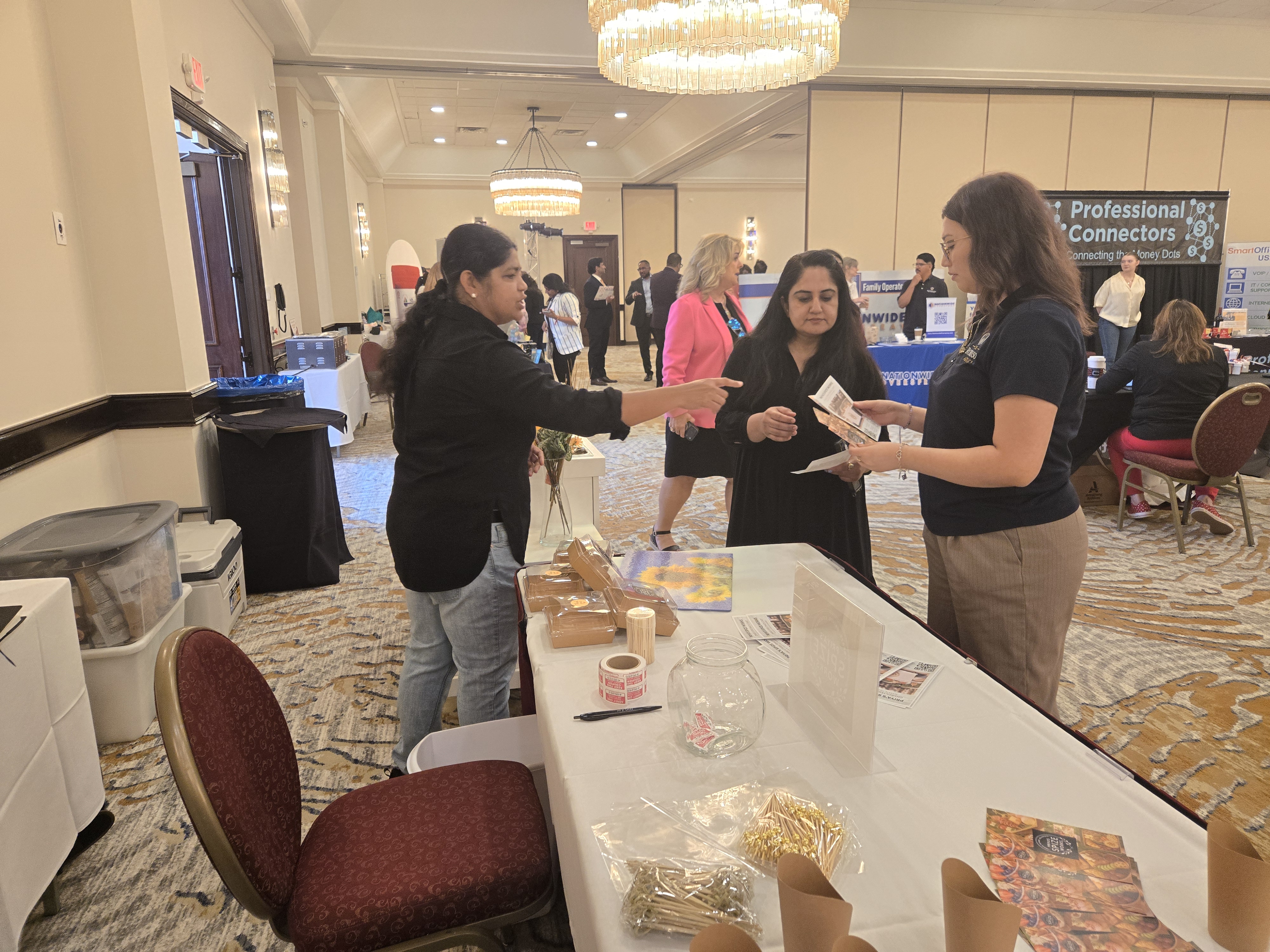 Priya's Spize Works at the US India Chamber of Commerce Metrocrest Business Expo